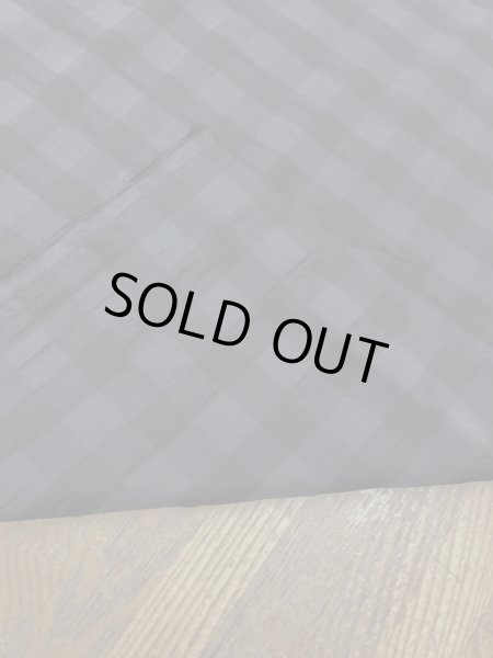 画像4: 生地：ポリエステル100％ブロックチェック柄（黒／墨黒） (4)