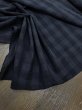 画像6: 生地：ポリエステル100％ブロックチェック柄（黒／墨黒） (6)