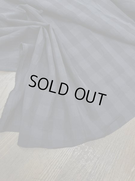 画像6: 生地：ポリエステル100％ブロックチェック柄（黒／墨黒） (6)