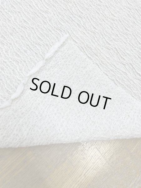 画像5: 生地：ポリエステル系 シャーリングニット（クリーム） (5)