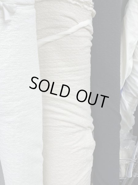 画像9: 生地：ポリエステル系 シャーリングニット（クリーム） (9)