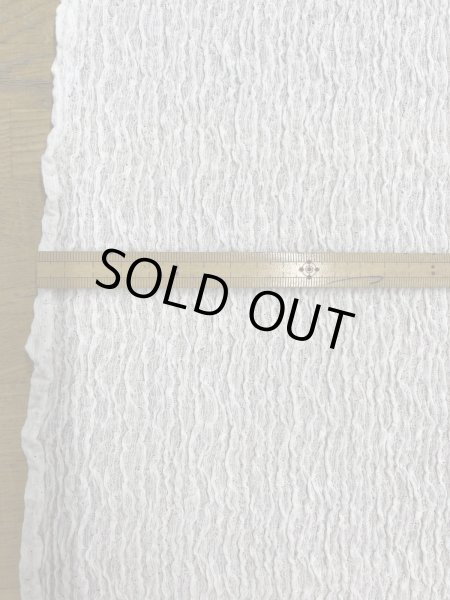 画像3: 生地：ポリエステル系 シャーリングニット（白） (3)