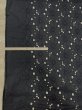 画像2: 生地：綿100％花刺繍レース生地（黒） (2)