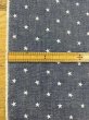 画像3: 生地：綿100％星柄プリントダンガリー（ブルー） (3)