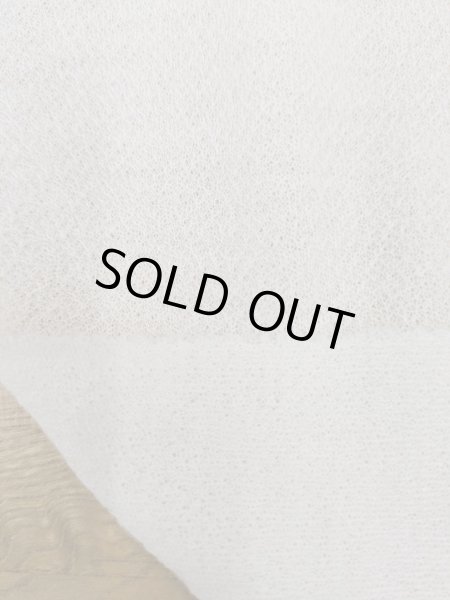 画像7: 生地：ウール変わり織りダブルジャージニット（アイボリー） (7)