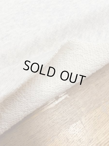 画像5: 生地：綿100％裏毛ニット（霜降りキナリ杢） (5)