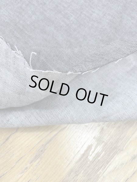 画像5: 生地：綿ストレッチデニム調（ブラック） (5)