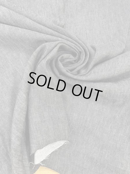 画像7: 生地：綿ストレッチデニム調（ブラック） (7)