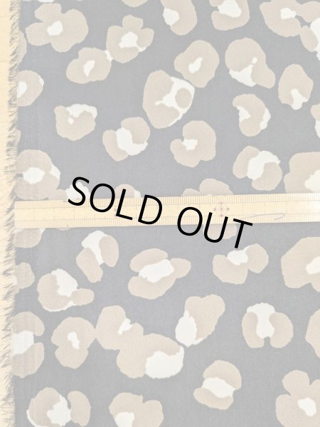 画像3: 生地：ポリエステル100％ニューヴィーナススエード（ブラック×ベージュ） (3)