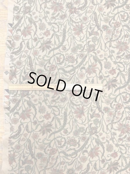 画像2: 生地：ポリウールミックスプリントスムース（ベージュ） (2)