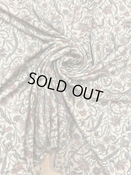 画像7: 生地：ポリウールミックスプリントスムース（ベージュ） (7)