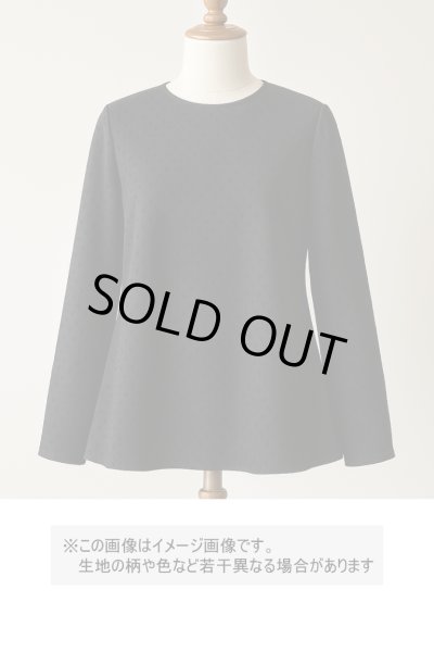 画像1: 生地：ポリエステルコットンミニハート柄ジャガード（黒） (1)