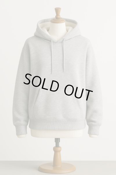 画像1: 生地:裏ボア裏毛(杢グレー) (1)