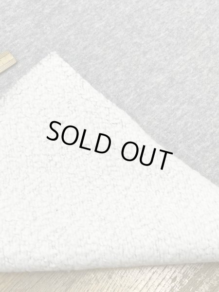 画像4: 生地:裏ボア裏毛(杢グレー) (4)