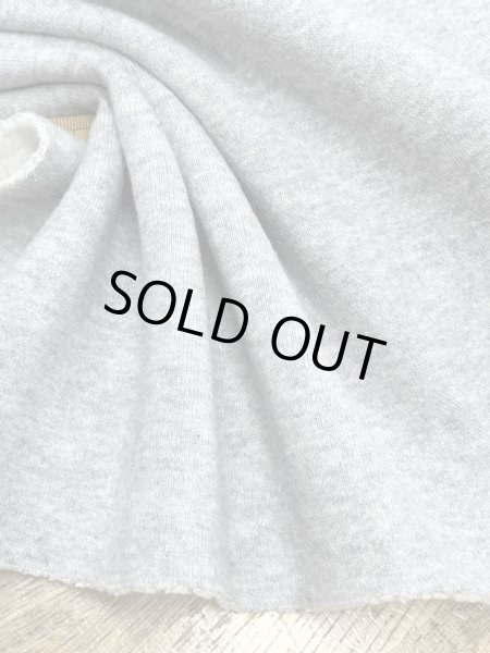 画像6: 生地:裏ボア裏毛(杢グレー) (6)