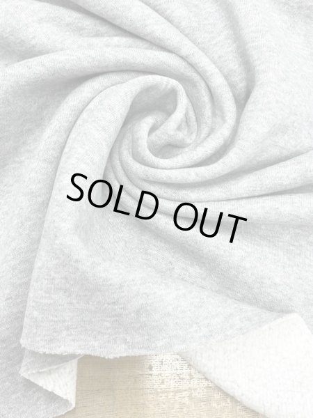 画像7: 生地:裏ボア裏毛(杢グレー) (7)