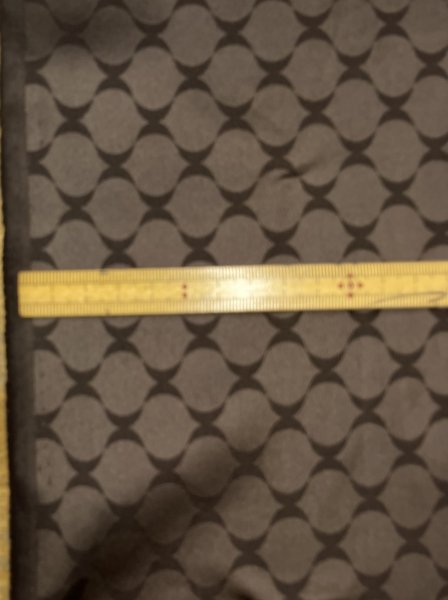 画像3: 生地：ポリエステル100％ナミナミジャガード（茶） (3)