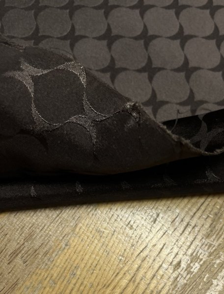 画像5: 生地：ポリエステル100％ナミナミジャガード（茶） (5)