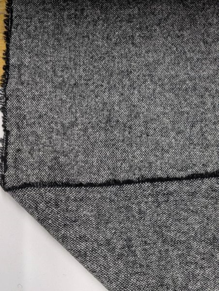 画像5: 生地：平織りウール混ネップツイード（霜降りブラック系） (5)