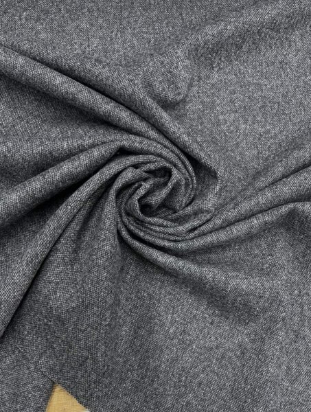 画像7: 生地：平織りウール混ネップツイード（霜降りチャコールグレー系） (7)