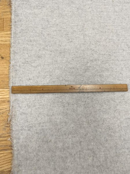 画像3: 生地： イタリー製アクリルポリ混ウール（ベージュ） (3)