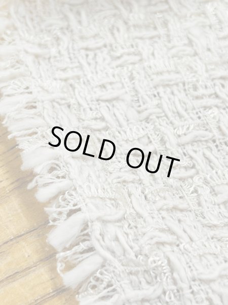 画像9: 生地： ラメヤーンファンシーツイード（ベージュ） (9)