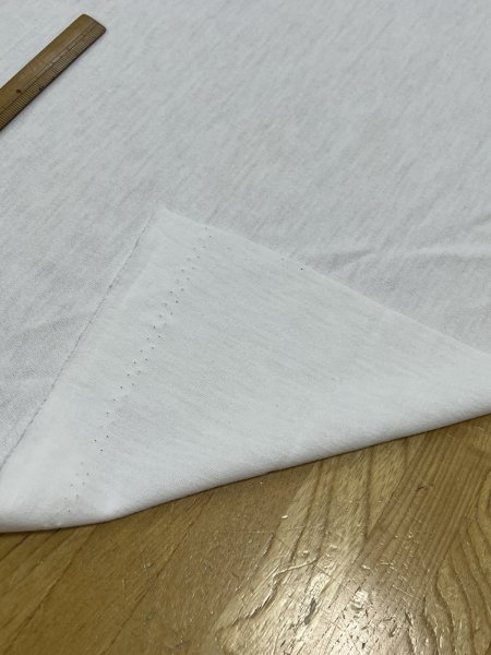画像4: 生地：綿100％天竺ニット（オフ白） (4)