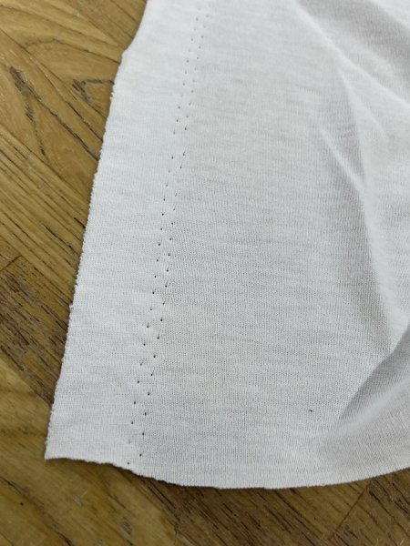 画像8: 生地：綿100％天竺ニット（オフ白） (8)