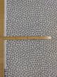 画像2: 生地：ポリエステル100％二越ちりめん豆小花（白地×黒） (2)