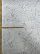 画像2: 生地：綿60ローンシルクソフトプリント（白地×黒ライン） (2)