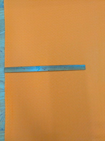 画像2: 生地：ポリエステル100％ファンシーブッチャーストレッチ（イエロー） (2)