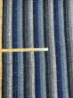 画像2: 生地： ネイティブ柄ストライプウール（ブルー系） (2)