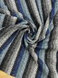 画像7: 生地： ネイティブ柄ストライプウール（ブルー系） (7)