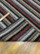 画像4: 生地： ネイティブ柄ストライプウール（レッド系） (4)