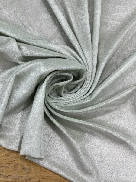 画像6: 生地：ポリエステル綿 ベロア（薄緑） (6)