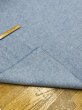 画像4: 生地： イタリー製アクリルポリ混ウール（水色） (4)