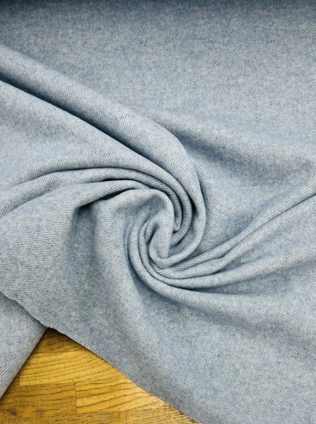 画像7: 生地： イタリー製アクリルポリ混ウール（水色） (7)