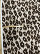 画像2: 生地：ポリエステルレオパードプリント（ベージュ×ブラウン） (2)