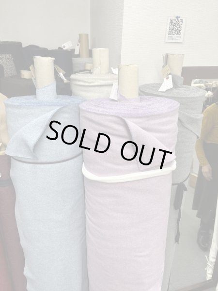 画像8: 生地： イタリー製アクリルポリ混ウール（パープルピンク） (8)