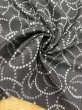 画像7: 生地：ポリエステルウール両面ジャガード（黒×グレー） (7)
