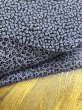 画像3: 生地：ポリエステル小花柄エンボスシャーリング（紺×パープル） (3)