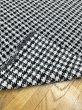 画像4: 生地：千鳥格子2WAYストレッチ（白×黒） (4)