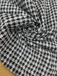 画像6: 生地：千鳥格子2WAYストレッチ（白×黒） (6)
