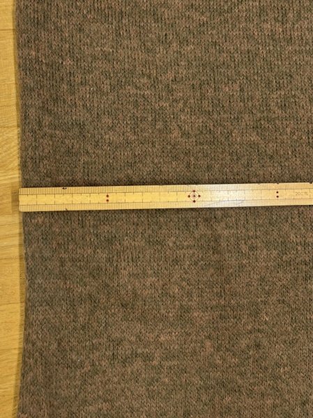 画像3: 生地：杢調ニット（茶系） (3)