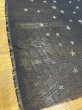 画像5: 生地：星刺繍 シフォン（ブラック／ゴールド） (5)