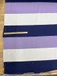 画像2: 生地：綿天竺 3色太ボーダー（白×紺×ラベンダー） (2)
