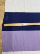 画像3: 生地：綿天竺 3色太ボーダー（白×紺×ラベンダー） (3)