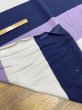 画像4: 生地：綿天竺 3色太ボーダー（白×紺×ラベンダー） (4)