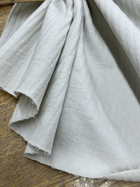 画像6: 生地：綿100％ ストライプ織りニット（サンドベージュ） (6)