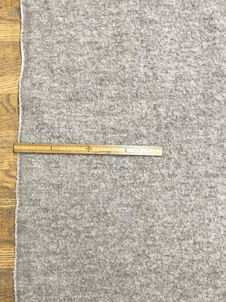 画像3: 生地：綿100％ 裏ループ（ホワイト×ベージュ） (3)